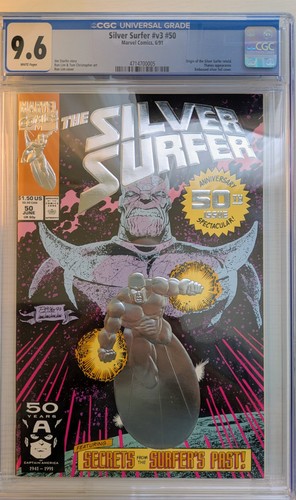 Silver surfer cgc 9 6 - **silver,