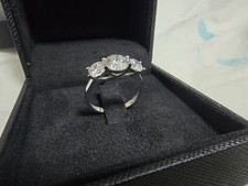 trilogy anello oro diamanti