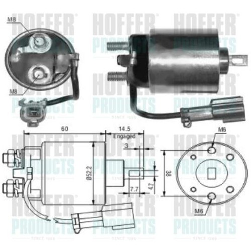 Elettromagnete nissan primera - elettromagnete,