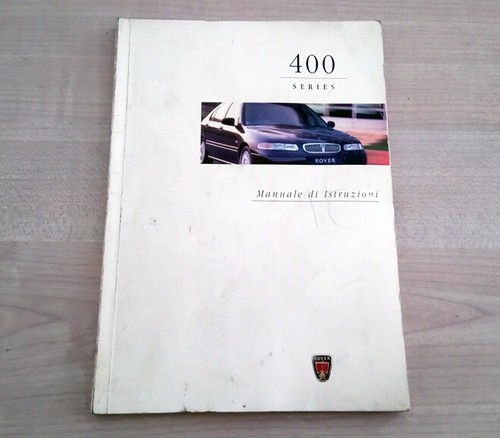 Rover serie 400 libretto - serie, e