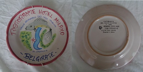 Vecchio piatto del buon - vecchio,