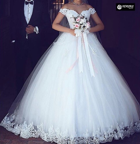 Abito vestito sposa tulle - da,