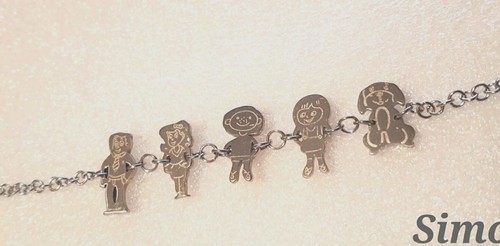 Bracciale donna acciaio - bracciale,