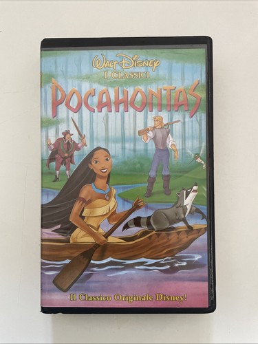 Pocahontas vhs walt - pocahontas, disney