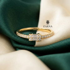 Anello Baguette Dritto Art