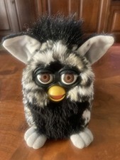 Raro Furby Husky Tiger 1998 Toy Giocattolo Vintage Gioco Peluche Funzionante