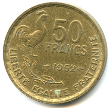 50 franchi Guiraud 1952 n°5769