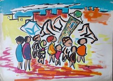 Litografia di Giò Renti -