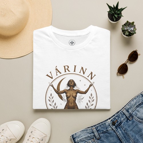 Shirt illustrazione dea - t-shirt,