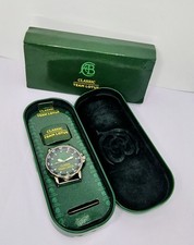Orologio Vintage Raro Da Collezione Team Lotus Classico Movimento Quarzo Quadrante Verde UK