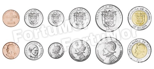 Panama unc set 6 - panama,,