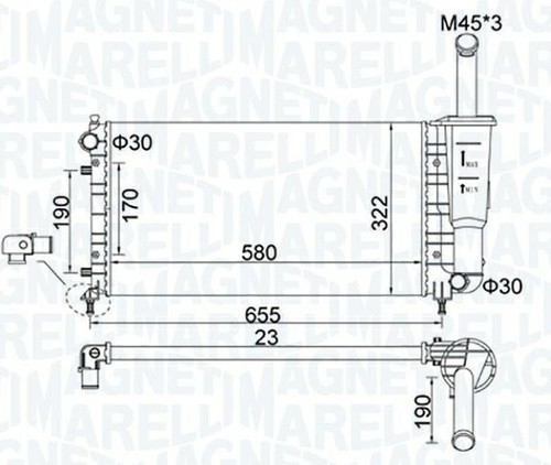 Radiatore raffreddamento - radiatore,