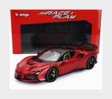 BURAGO 18-16020RM FERRARI SF90XX STRADALE 2024 - ROSSO MAGMA - RED MET BLACK - 1