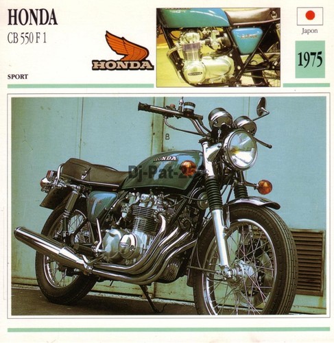 Fiche moto honda 550 four - :, cb