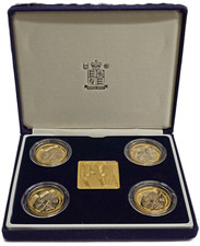 4 monete argento Manchester