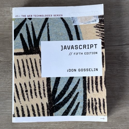 Javascript 5th edition - javascript, don