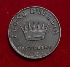 NAPOLEONE I  1 CENT 1812  MI