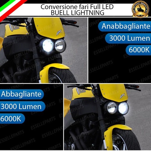 Conversione faro led buell - faro,