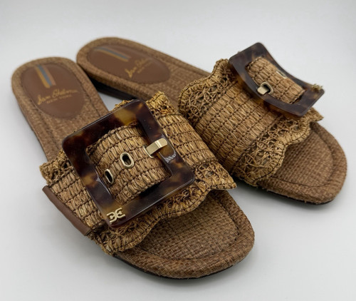 Sam edelman bambi raffia cuoio - edelman,