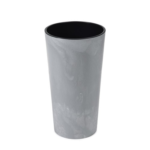 Vaso tondo alto - , pietra