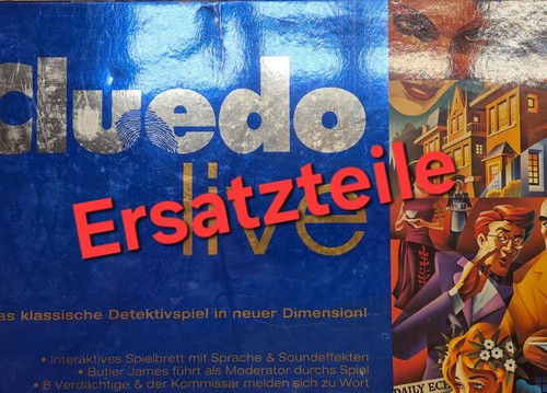 Cluedo live parker ricambi - parker,