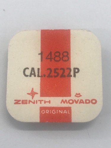 Zenith movado cal 2522p parte - zenith,