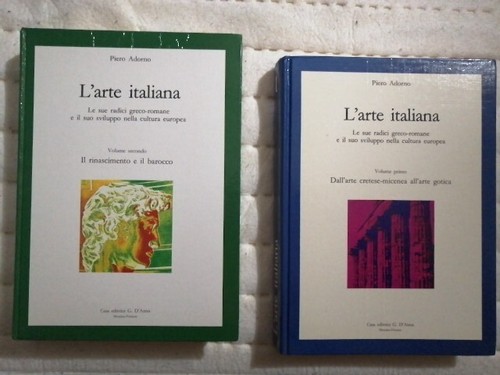 Libri arte italiana vol i - l'arte,
