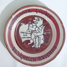 92488 Piatto del buon ricordo - Ristorante Gigiolè - Brisighella Ravenna - 1978
