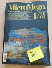 libro MicroMega micro mega 1 2003 100783