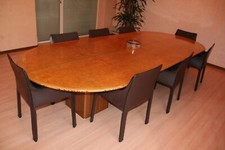 tavolo riunioni  3,50 x 1,45 h. 0,70 anni 70-80 Collezione Artona - Tobia Scarpa