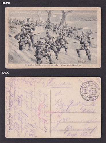 Cartolina epoca wwi feldpost - wwi,