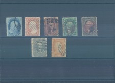 USA 1857-1860 vari francobolli