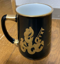 Tazza birra KIRIN collezione Richard Ginori nera 1995