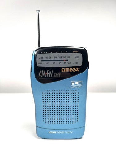 Radio portatile fm - radio, omega