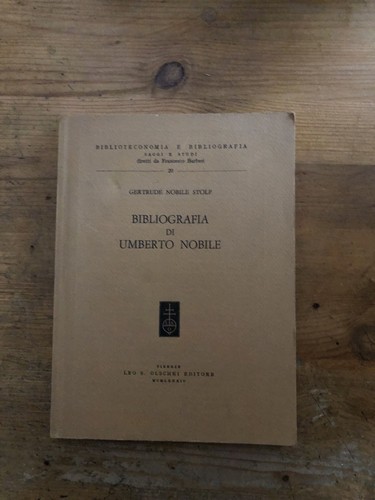 Bibliografia umberto nobile - bibliografia,