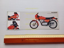 Benelli 125 2C Sport 1980 depliant italiano originale