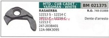 Dente arresto trazione