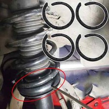 4pz Silenziatore Molla Bobina Per Honda Civic Manicotto Isolatore Sospensione Posteriore Rumore