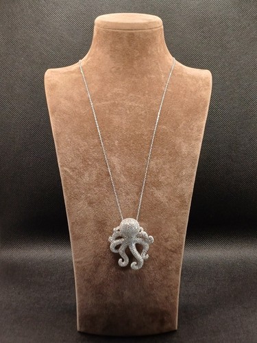 Collana con pendente - collana, in