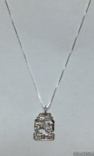 Collana zodiaco argento - collana,