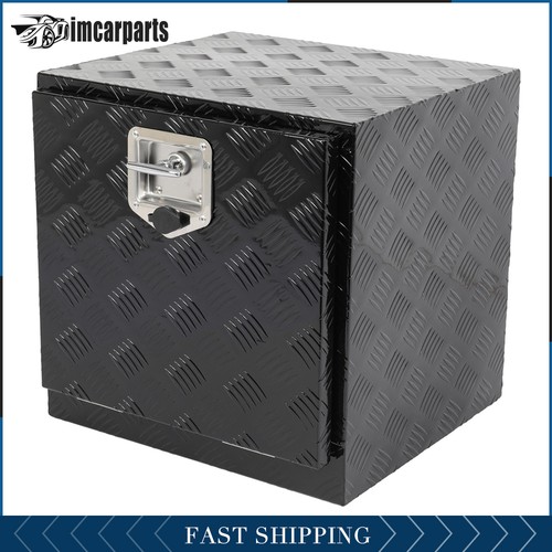 Aluminum storage tool box x - aluminum, 18"x