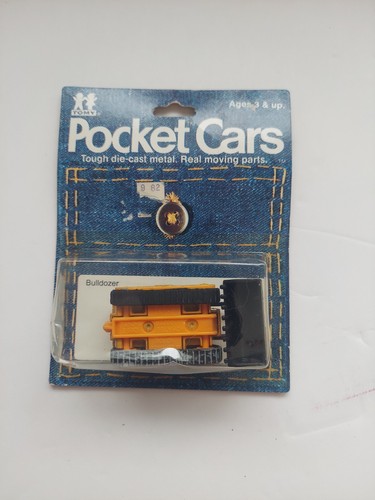 Tomy pocket cars bulldozer - tomy,