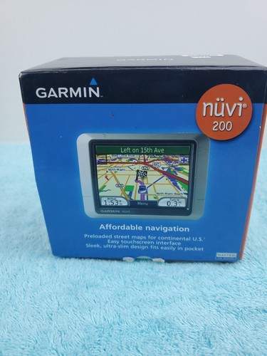 Garmin nuvi 200 sistema - nuvi, di