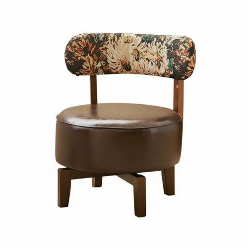 Sedia bassa girevole con - sedia,