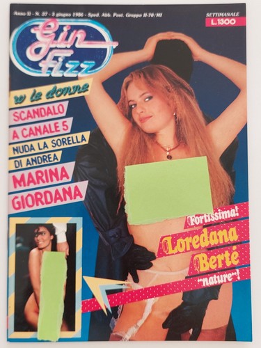 Rivista gin fizz 1986 - #37,