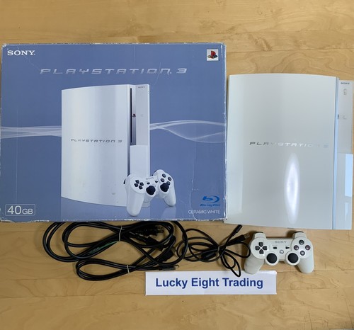 Ps3 ceramica bianca 40gb - ceramica,