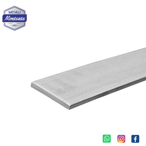 Barra piatta acciaio inox - in,