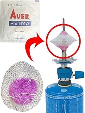 N.6 Pz. Reticelle Reticella Retina Rete Lampada gas ITALIANE Campeggio pesca 200