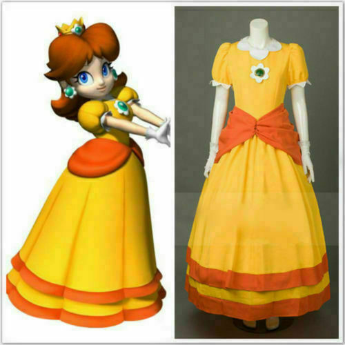 Costume cosplay vestito giallo