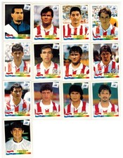 Francia 98 Panini Lotto 13 Stickers Paraguay Chilavert Ayala Sarabia mai usati